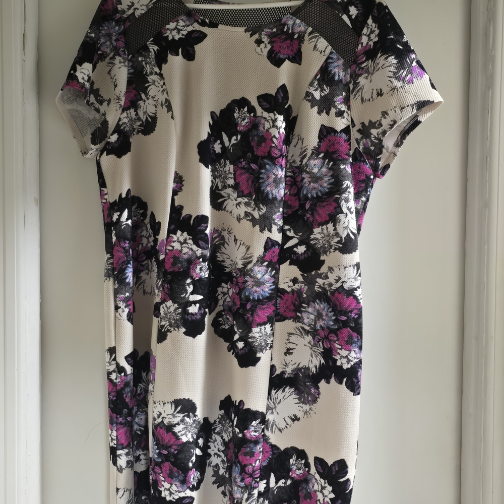 INC International Concepts Floral Mesh Dress